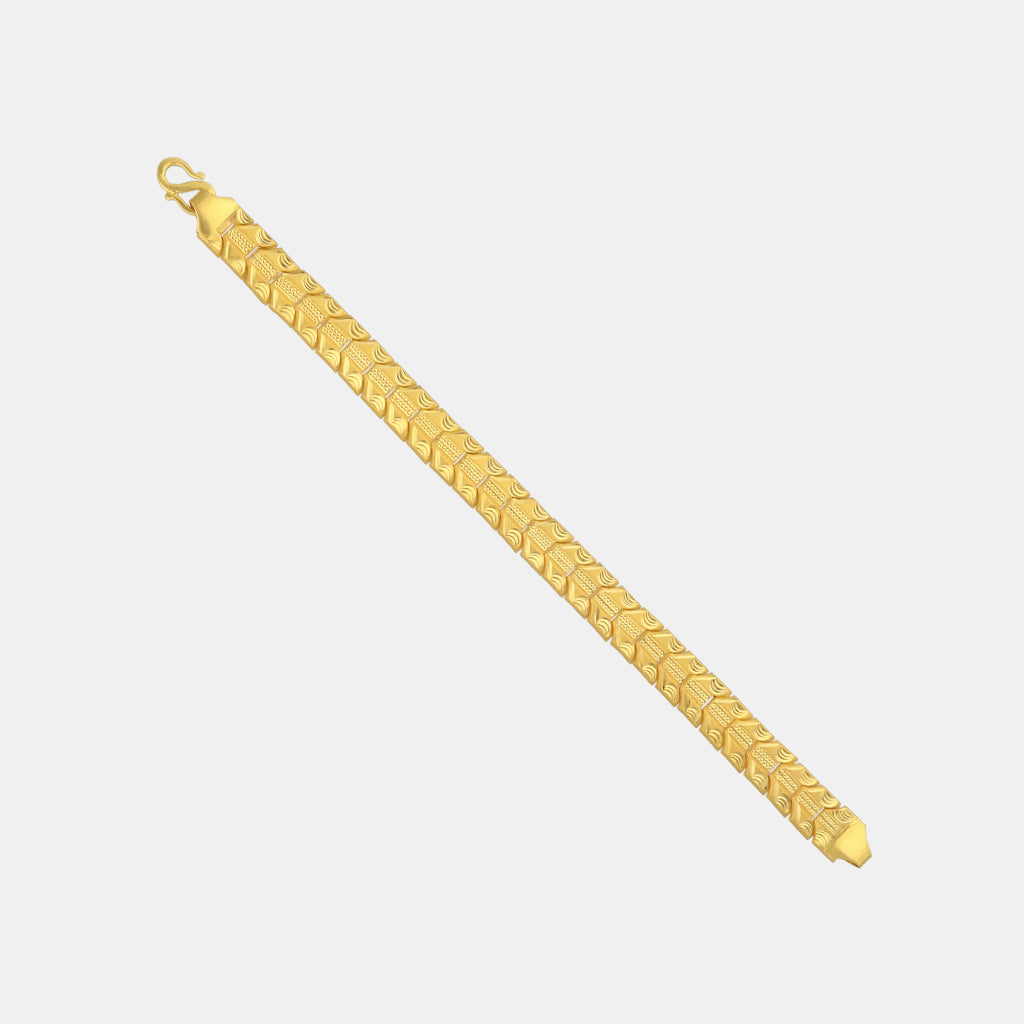 22k Plain Gold Bracelet JG-2204-06111