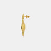 22k Plain Gold Earring JG-2204-06122