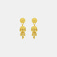 22k Plain Gold Earring JG-2204-06146