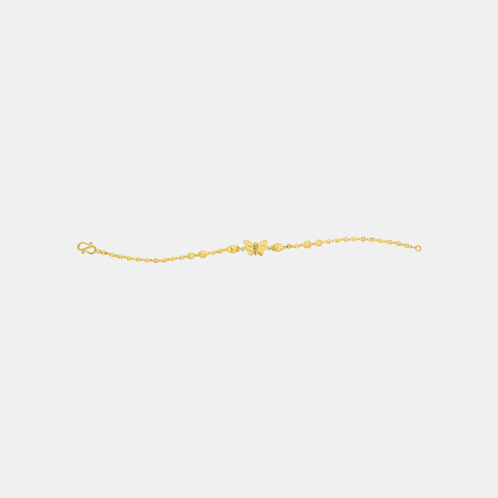 22k Plain Gold Bracelet JG-2206-06247