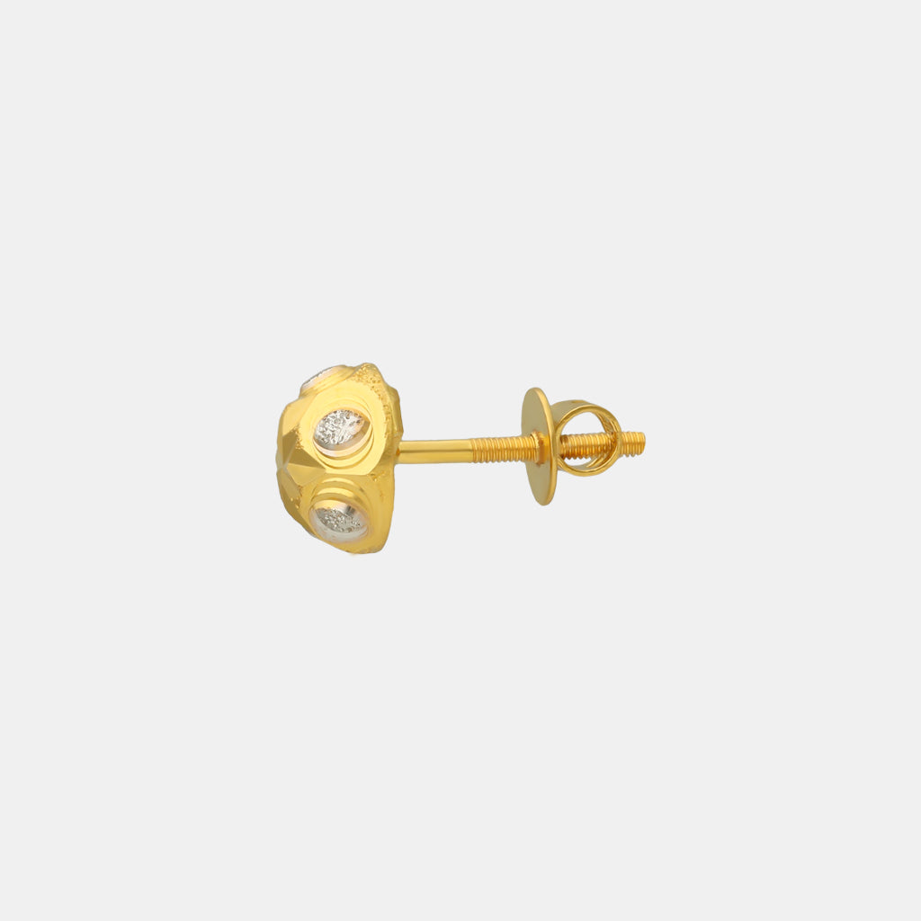 22k Plain Gold Pendant Set JG-2209-07234