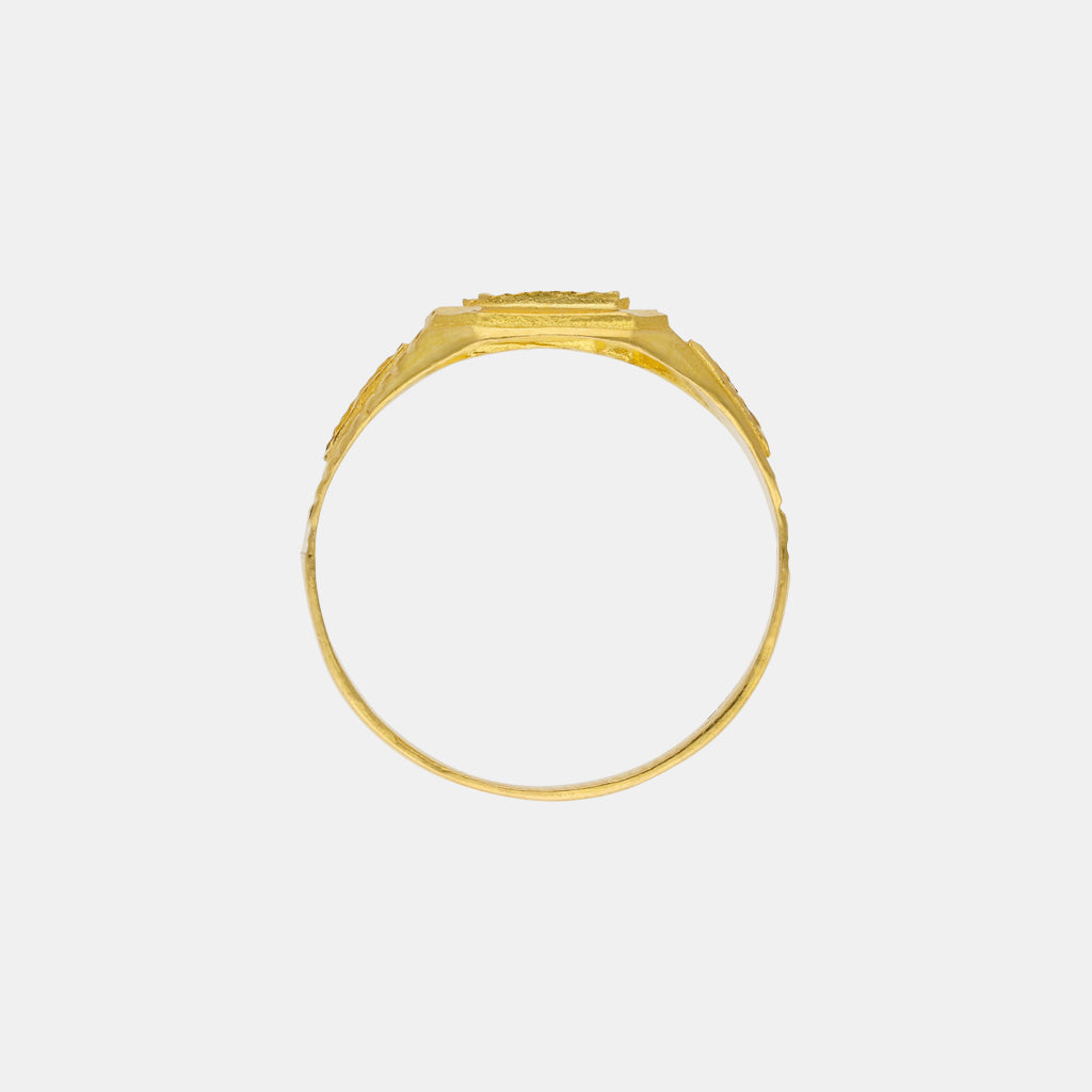 22k Plain Gold Ring JG-2304-08269