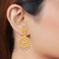 22k Plain Gold Earring JGC-2301-50089