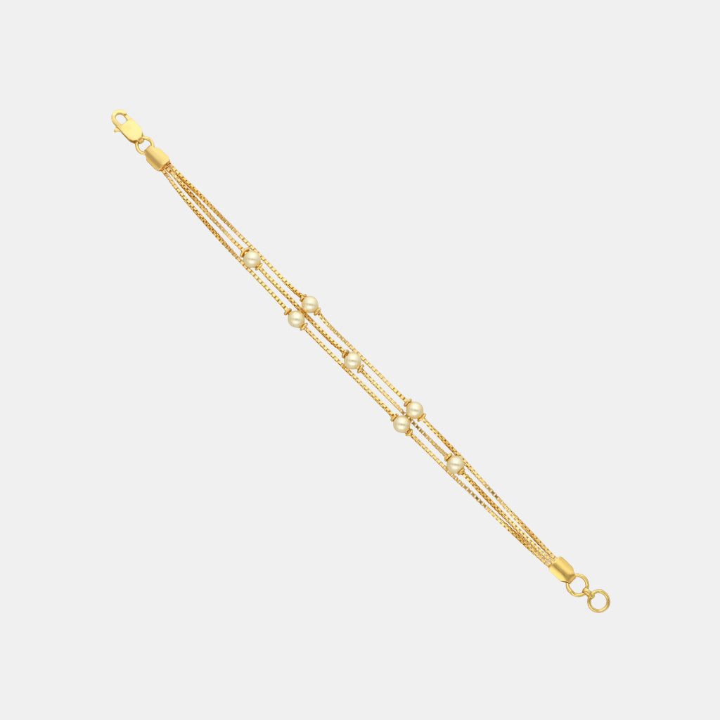 22k Pearl Bracelet JGC-2301-50091