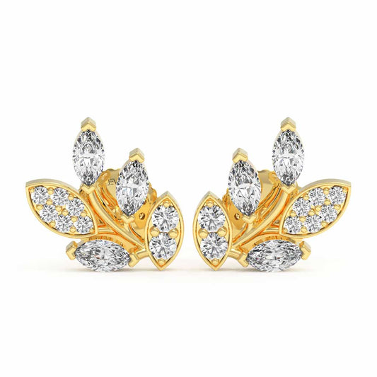 18k Real Diamond Earring JGD-2305-08386
