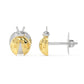 18k Plain Gold Earring JGD-2305-08392