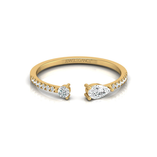 18k Real Diamond Ring JGD-2305-08459