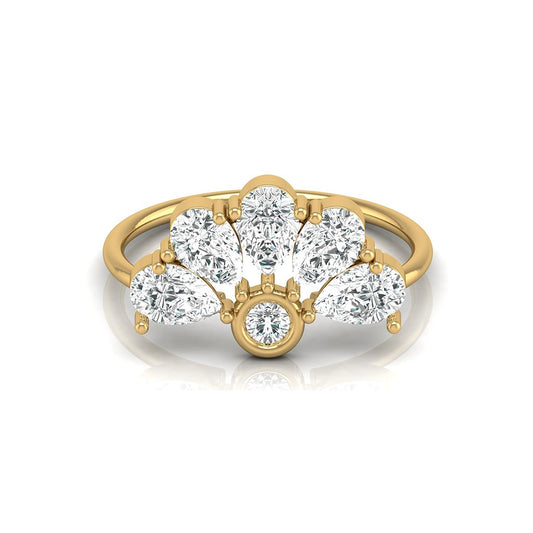 18k Real Diamond Ring JGD-2305-08539