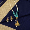 22k Gemstone Necklace Set JGE-2211-07628