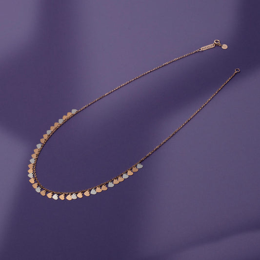 18k Plain Gold Necklace JGI-2012-03539