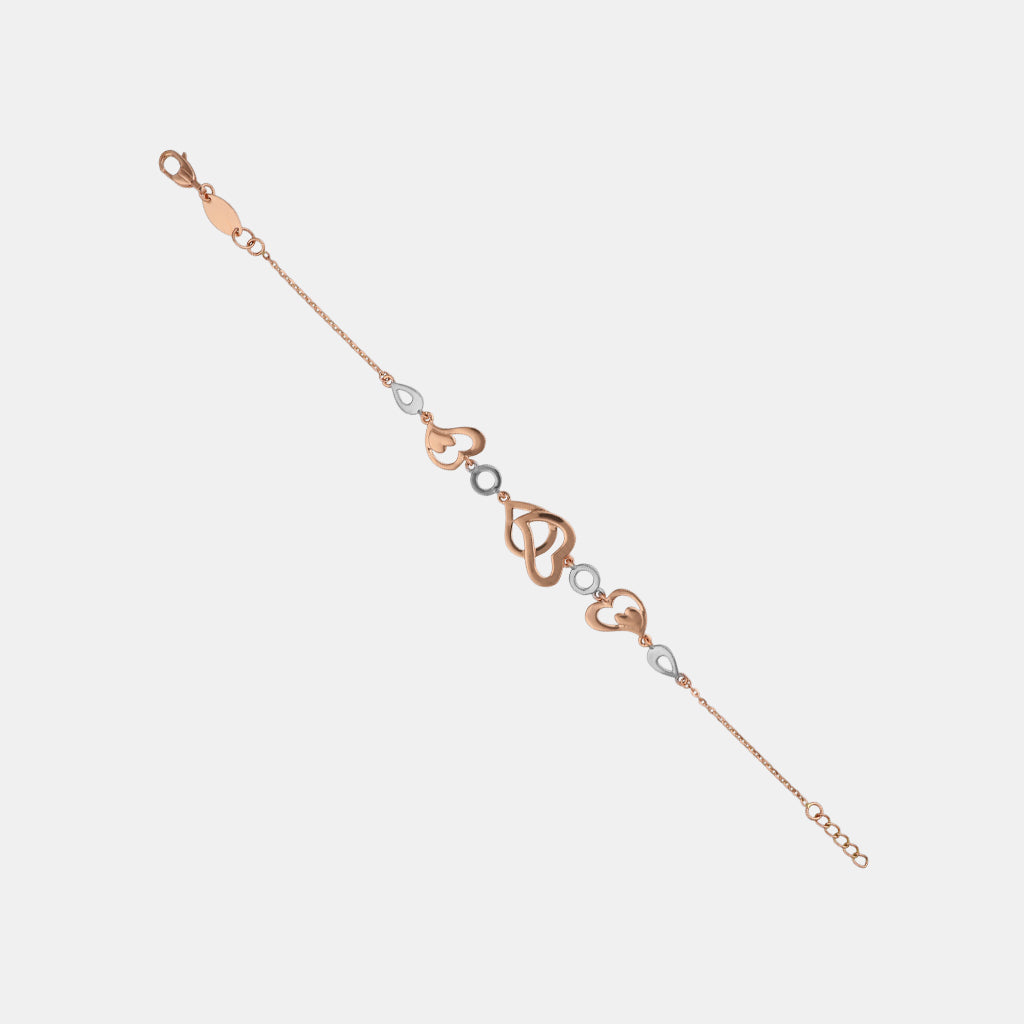 18k Plain Gold Bracelet JGI-2303-08163