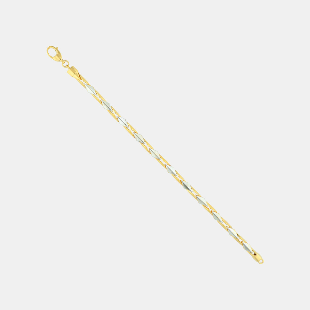 22k Plain Gold Bracelet JGI-2303-08173