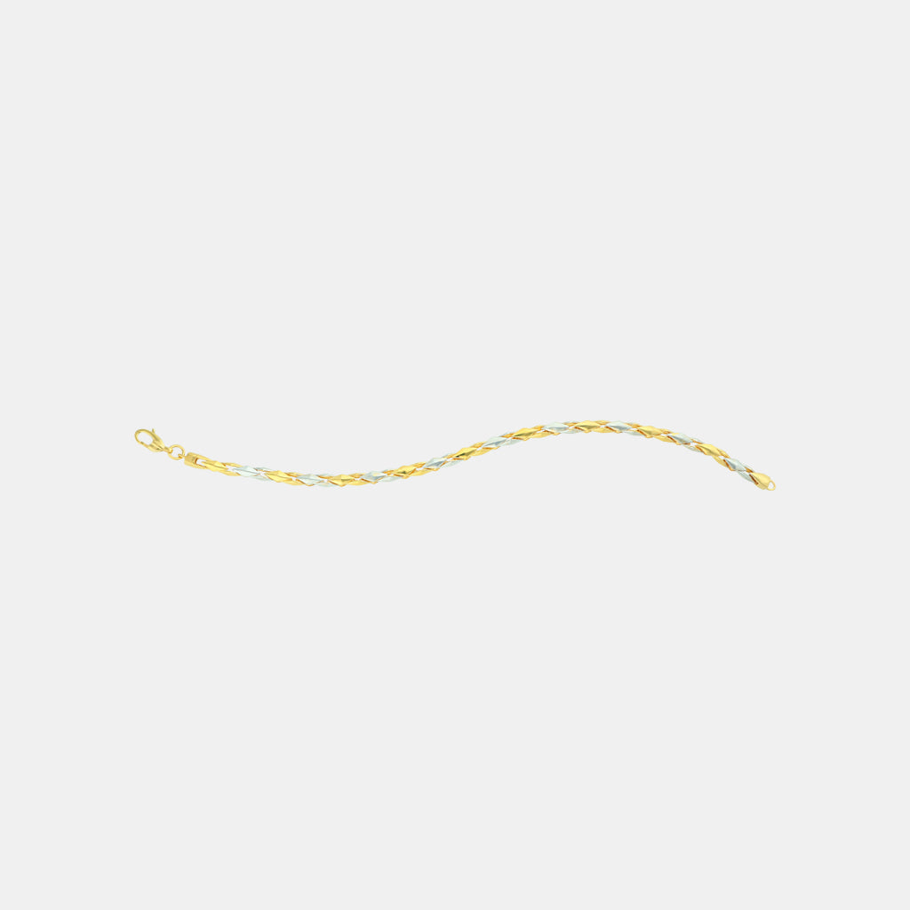 22k Plain Gold Bracelet JGI-2303-08175