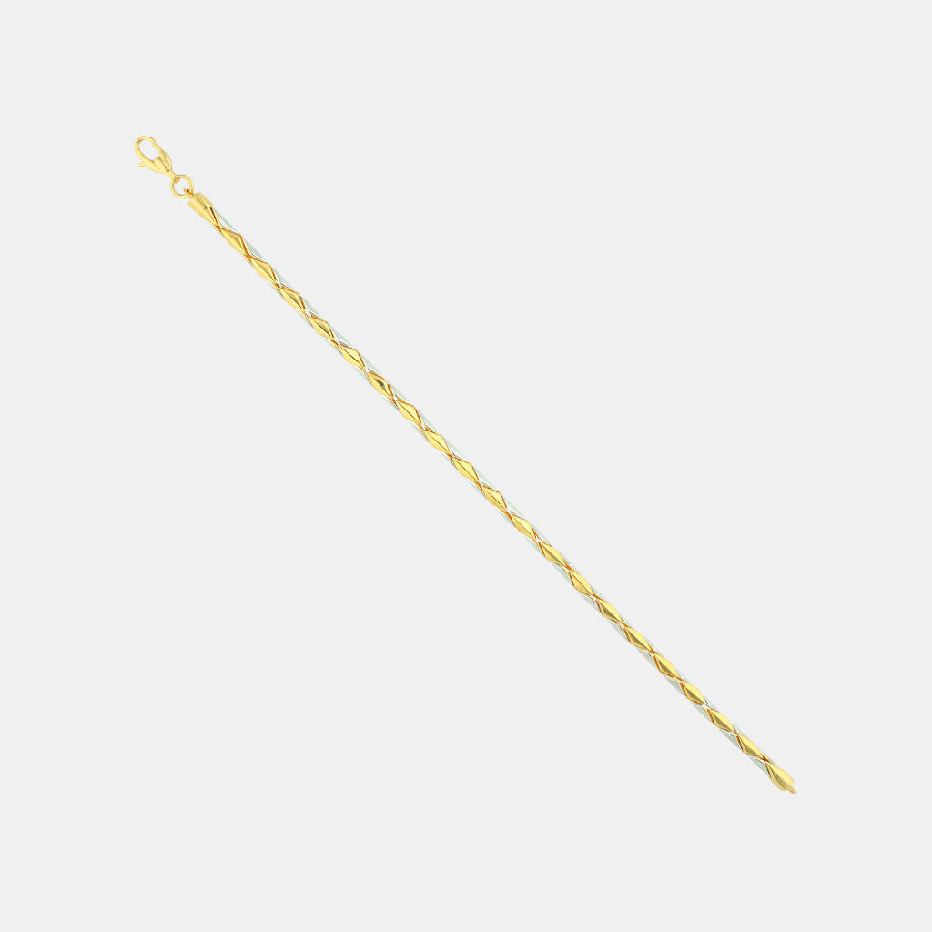22k Plain Gold Bracelet JGI-2303-08176