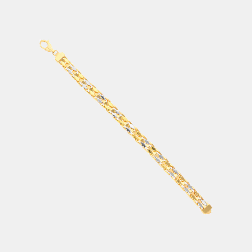 22k Plain Gold Bracelet JGI-2303-08179