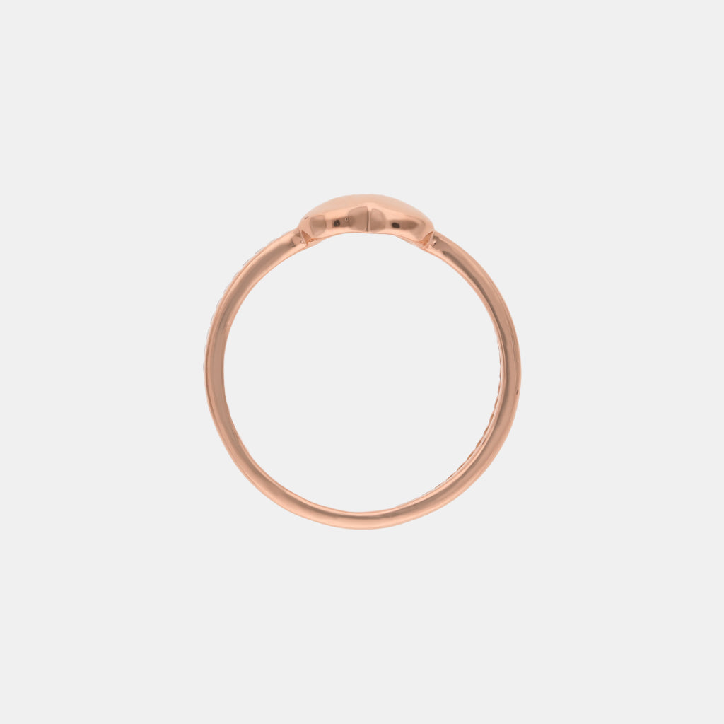 18k Plain Gold Ring JGI-2303-08200