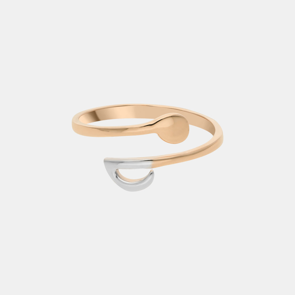18k Plain Gold Ring JGI-2303-08205