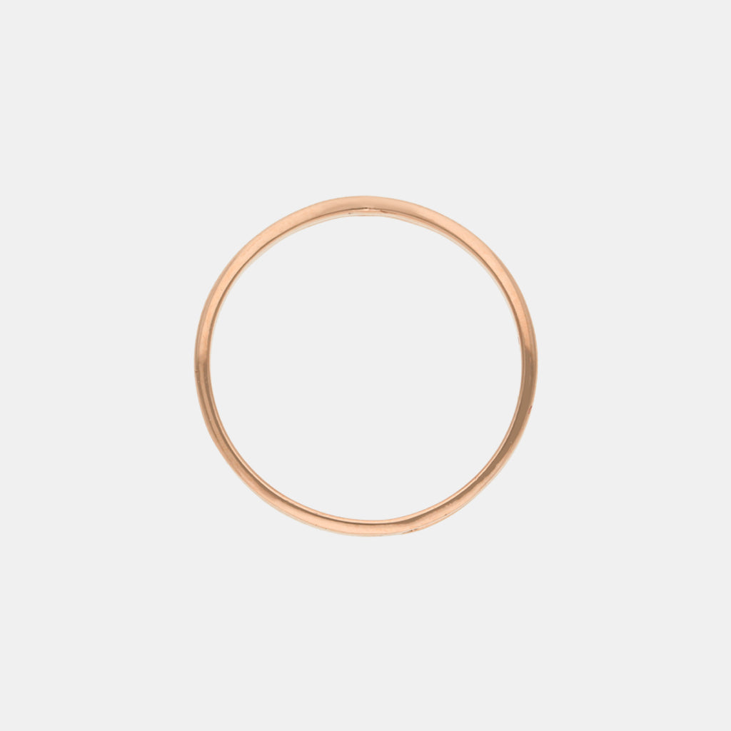 18k Plain Gold Ring JGI-2303-08208