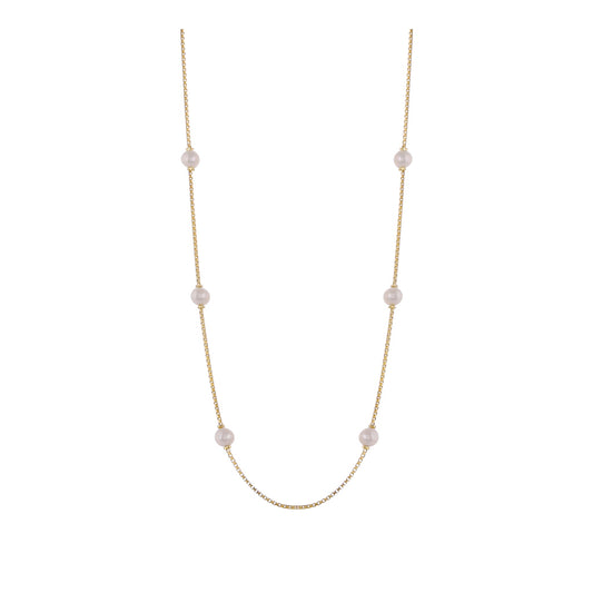22k Pearl Necklace JGP-2109-05054