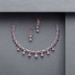 18k Gemstone Necklace Set JGS-1911-00504