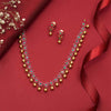 22k Gemstone Necklace Set JGS-1911-00677