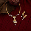 22k Gemstone Necklace Set JGS-2001-00383