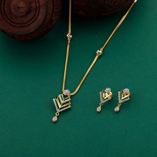 22k Gemstone Necklace Set JGS-2001-00498