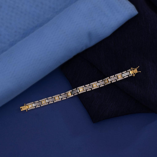 18k Real Diamond Bracelet JGS-2005-02370