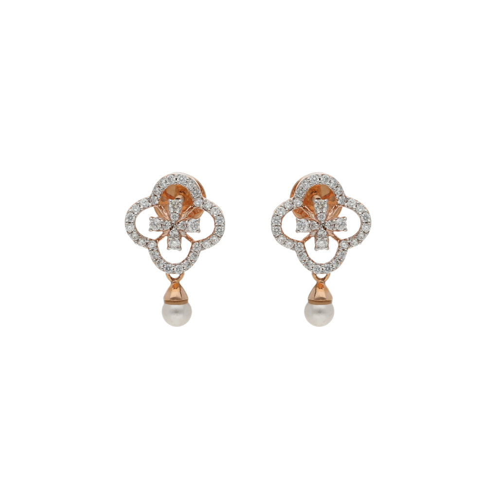 18k Real Diamond Earring JGS-2005-02431