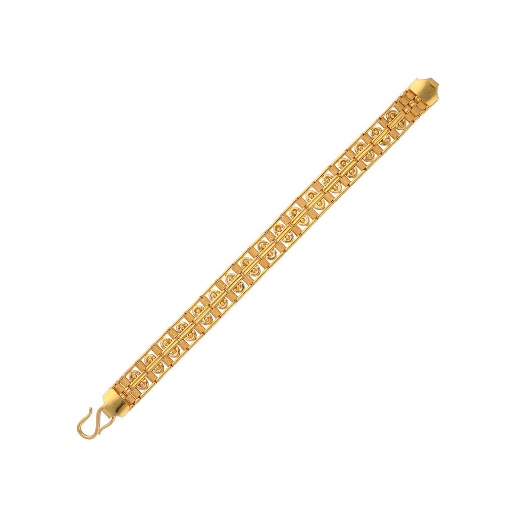 22k Plain Gold Bracelet JGS-2006-02789