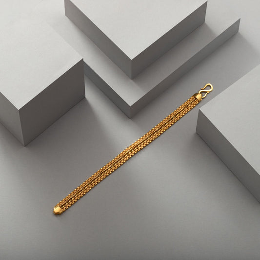 22k Plain Gold Bracelet JGS-2006-02795