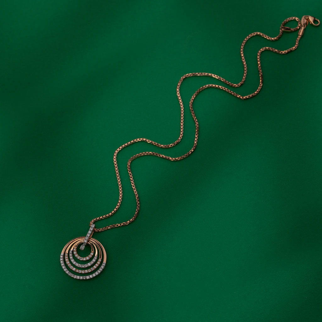 18k Real Diamond Necklace JGS-2010-03351