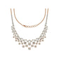 18k Real Diamond Necklace Set JGS-2010-03372