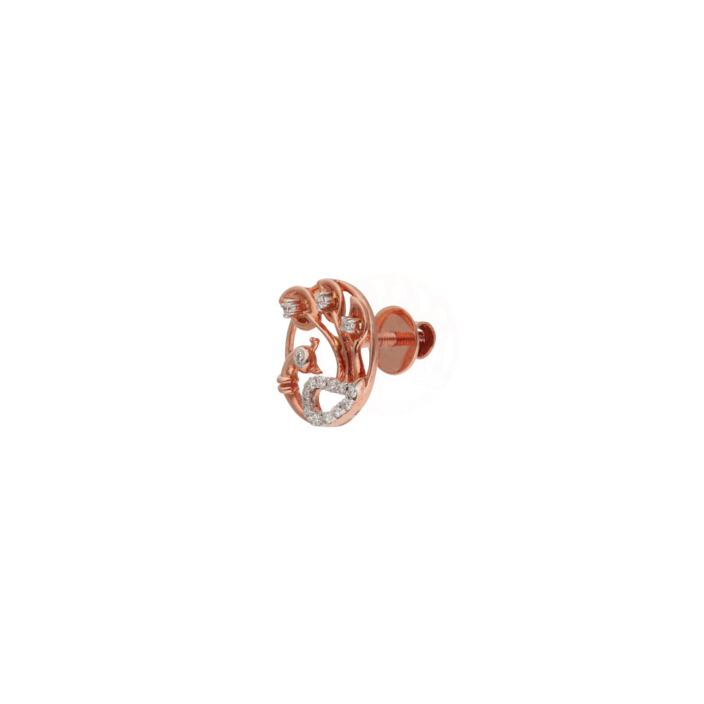 18k Real Diamond Earring JGS-2011-03403