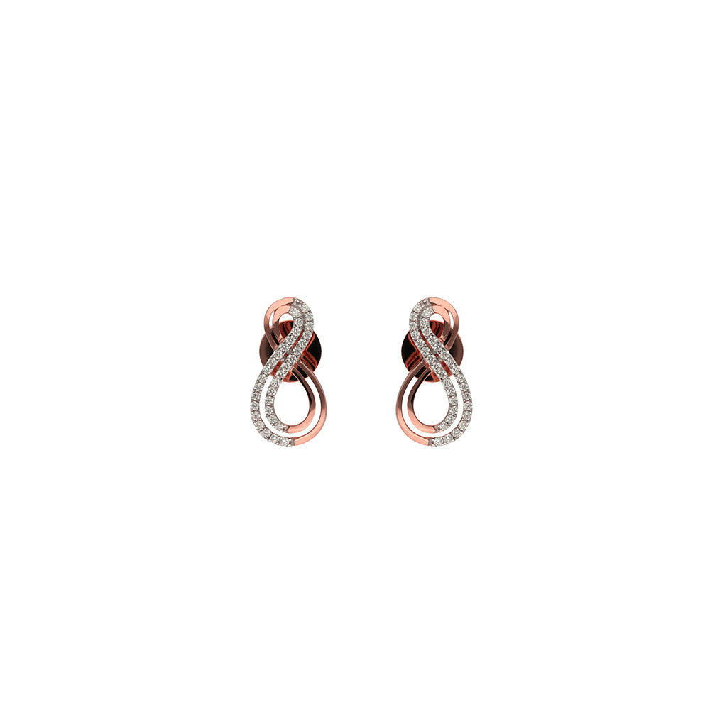 18k Real Diamond Earring JGS-2011-03405