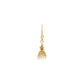 22k Plain Gold Earring JGS-2012-03543