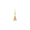 22k Plain Gold Earring JGS-2012-03543