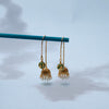 22k Plain Gold Earring JGS-2012-03545