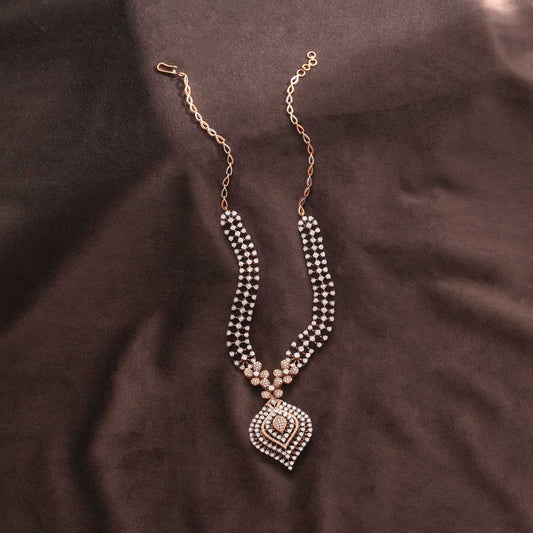 18k Real Diamond Necklace JGS-2012-03595