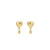 22k Plain Gold Earring JGS-2101-00015