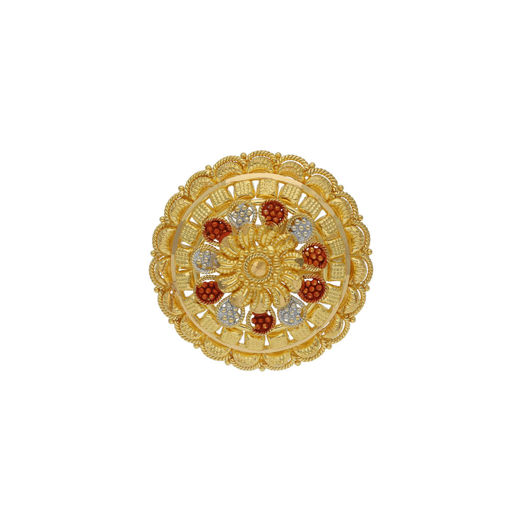 22k Plain Gold Ring JGS-2102-00087