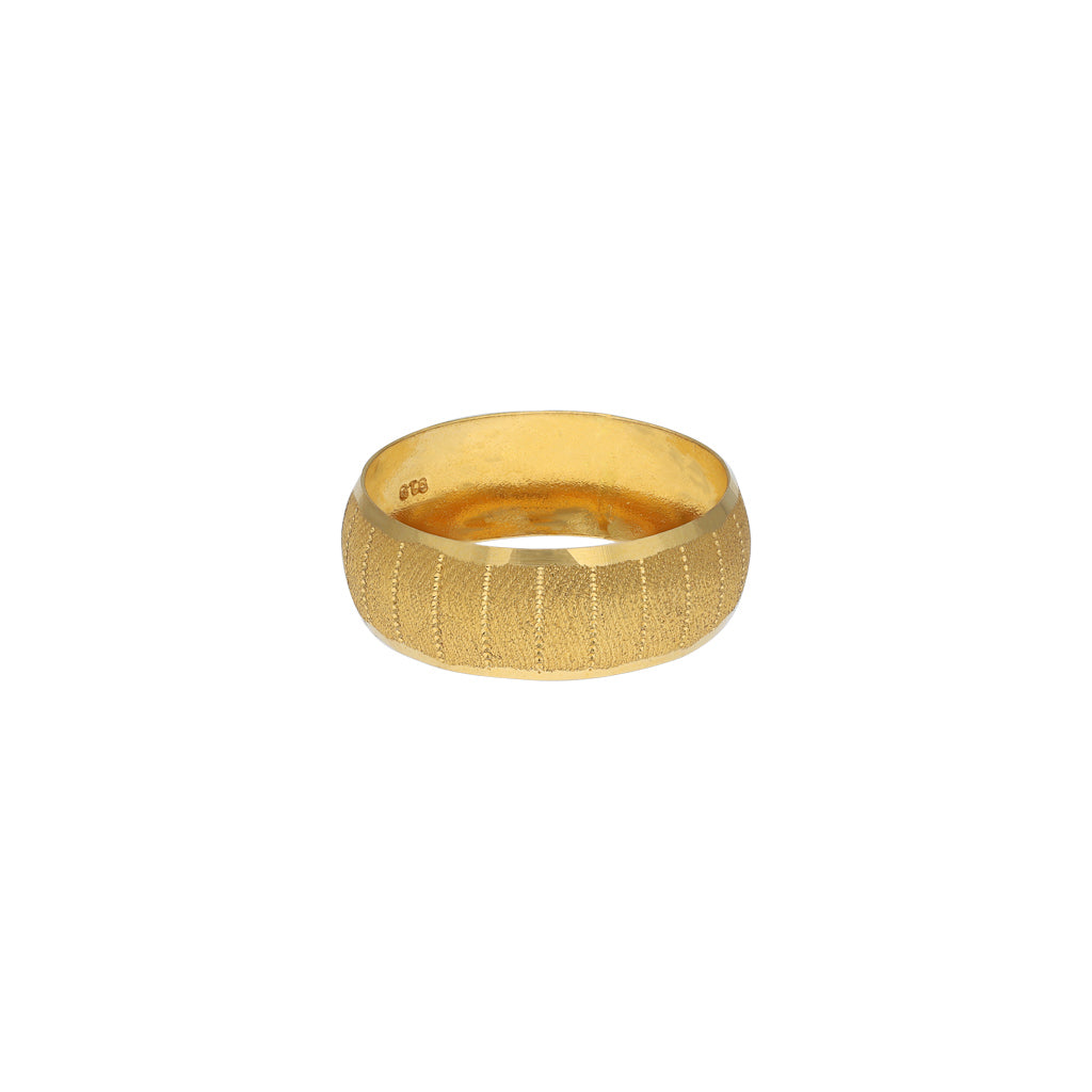22k Plain Gold Ring JGS-2102-00143