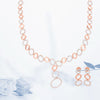 18k Gemstone Necklace Set JGS-2102-00156