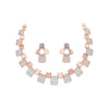 18k Gemstone Necklace Set JGS-2102-00158