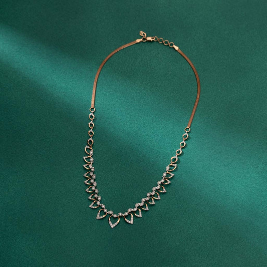 18k Real Diamond Necklace JGS-2103-00279