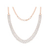 18k Real Diamond Necklace Set JGS-2103-00396