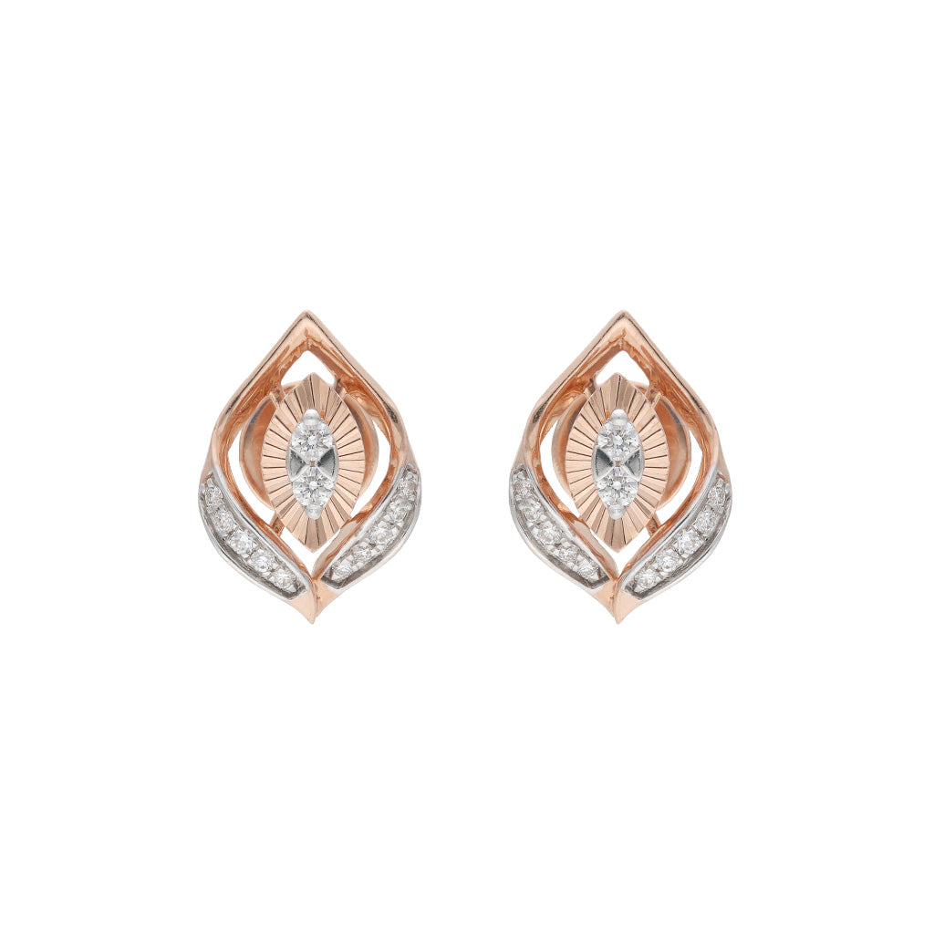18k Real Diamond Earring JGS-2103-00419