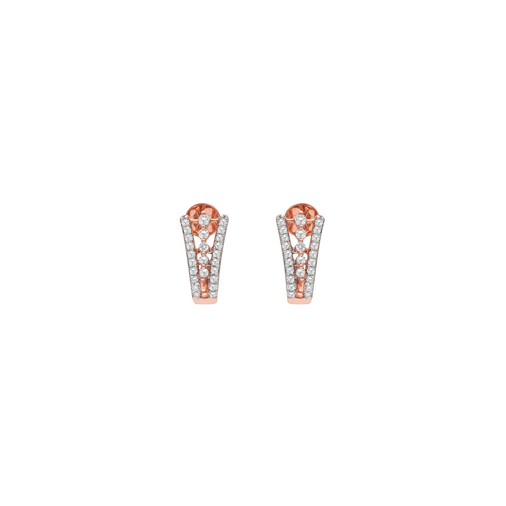 18k Real Diamond Earring JGS-2103-00445