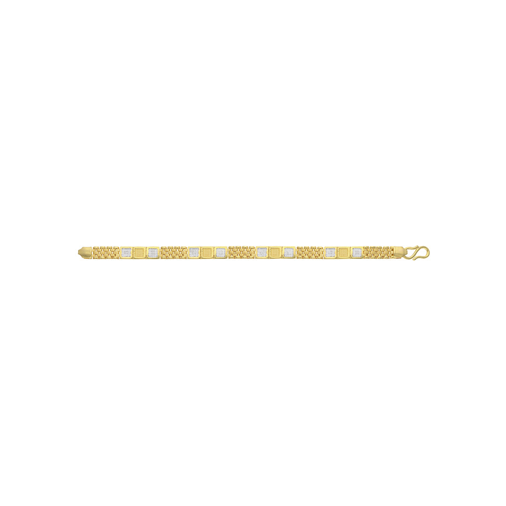 22k Plain Gold Bracelet JGS-2103-00507