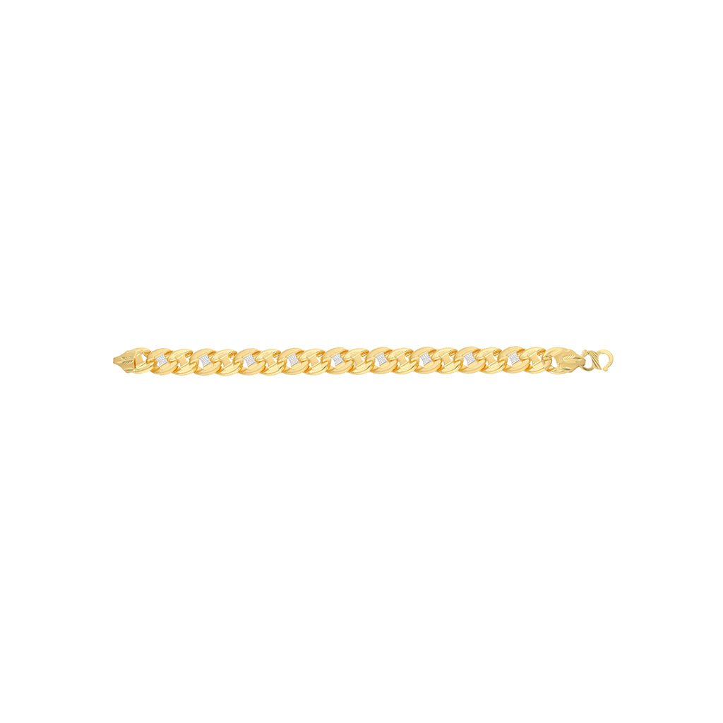22k Plain Gold Bracelet JGS-2103-00509